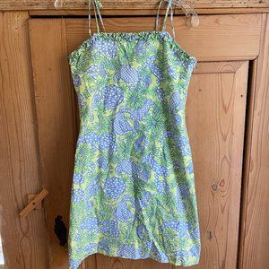 Vintage Women's Lilly Pulitzer "Seafood Salad"  mini dress